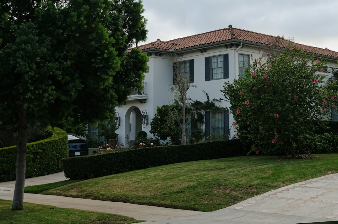 celebrity home exterior