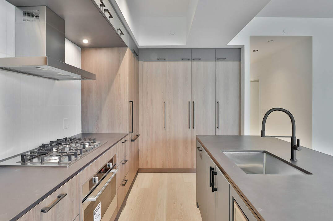 modern kitchen interior