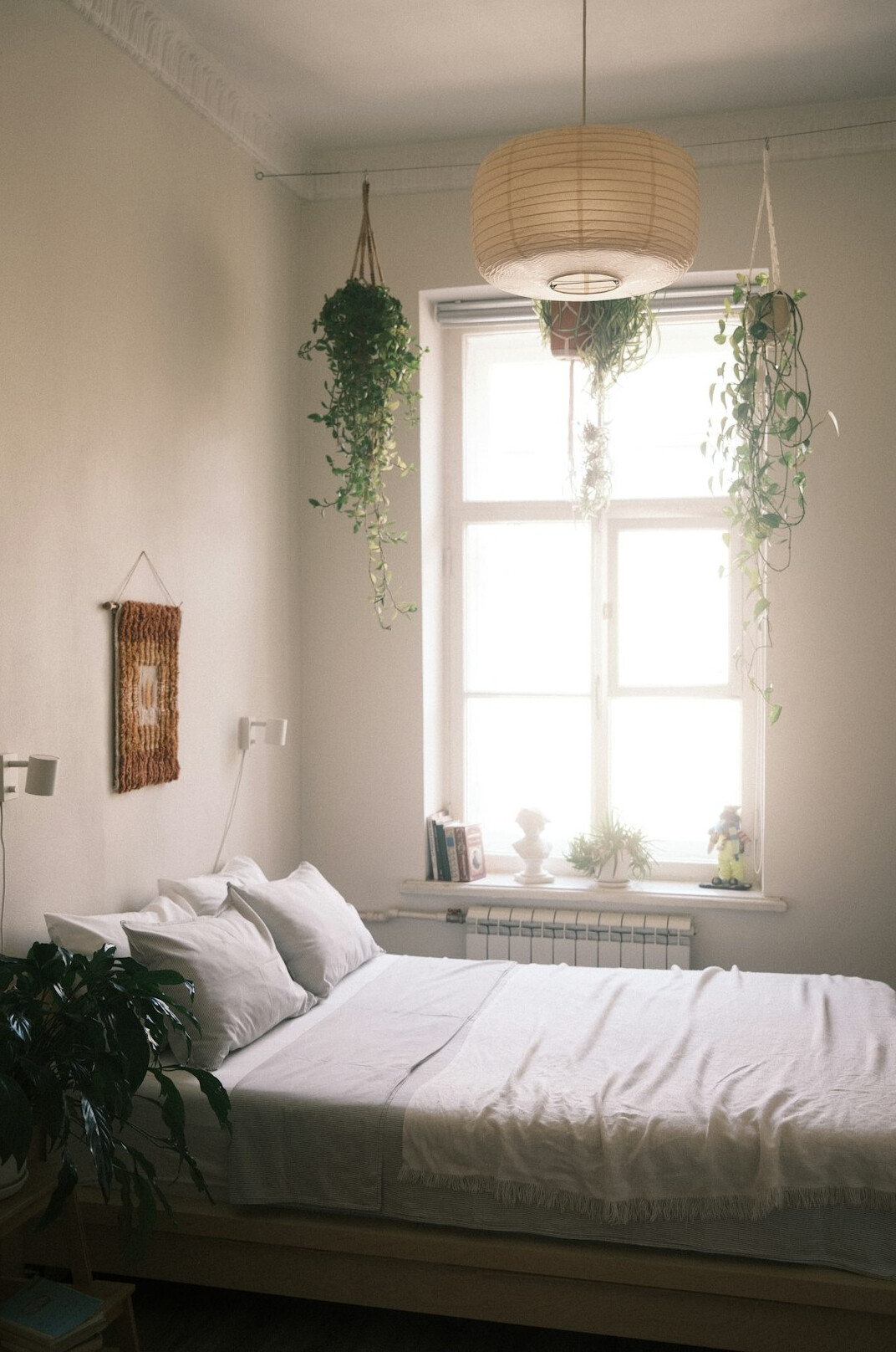 cozy bedroom with large bed